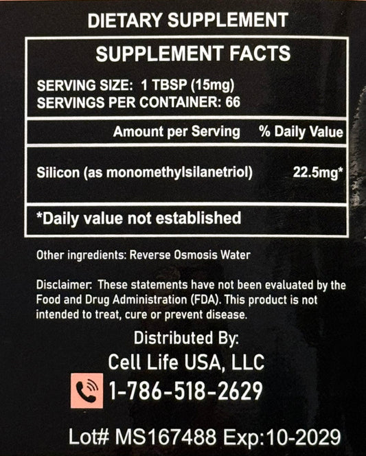 Silica Booster 1000ml bottle (60 Servings)